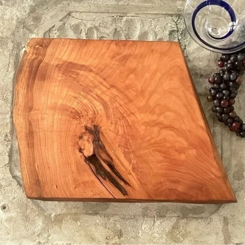 Handmade Charcuterie Snacking Cheese Board OOAK Cherry Party Host Gift